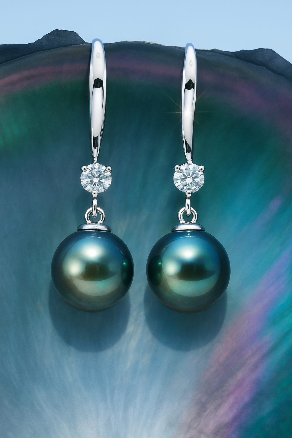 Lune Drop Earrings