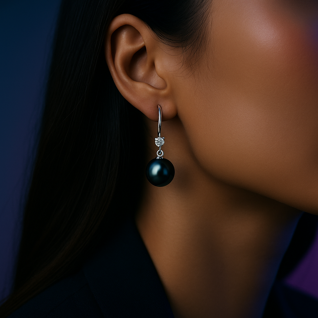Lune Drop Earrings