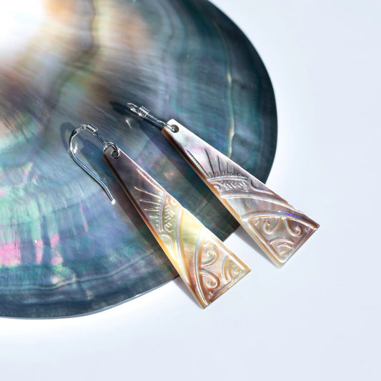 Prism Shell Earrings